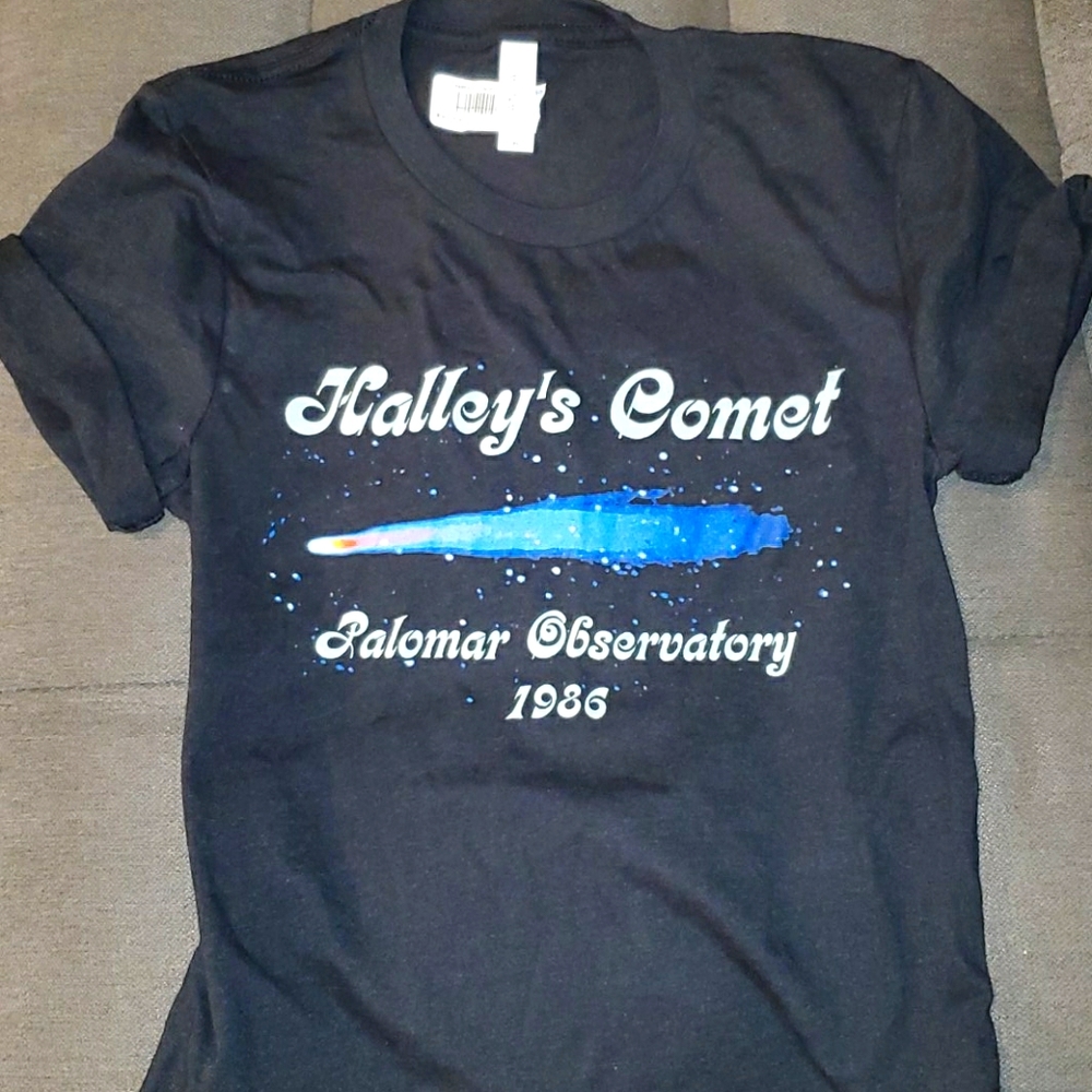 Halley's Comet Palomar Observatory 1986 Souvenir T